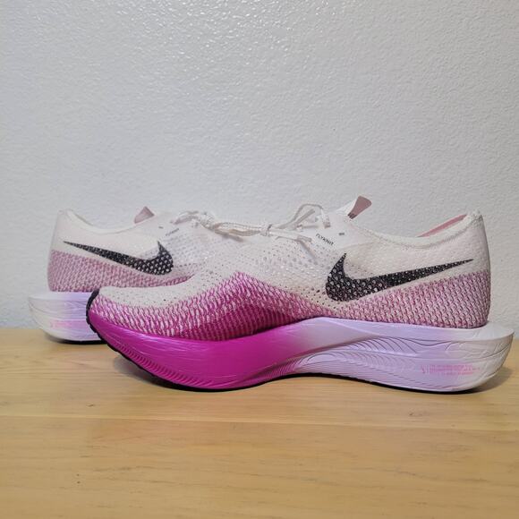 BRAND NEW Nike ZoomX VaporFly Next% 3 Vivid Purple Mens Size 15 Fast SHIPPING